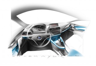 2012 BMW 1-Series Design Sketches Interior