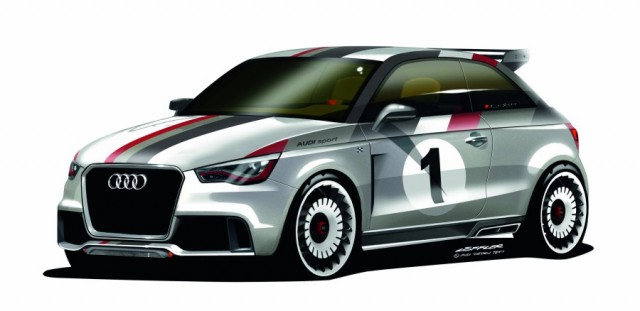 Audi A1 Clubsport Quattro Concept Decals
