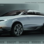 Audi ESQUE by Chezhian Natarajan : Concept Sketches 