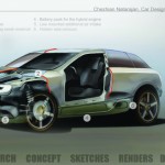 Audi ESQUE by Chezhian Natarajan : Concept Sketches 