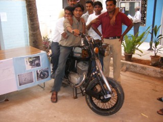 Alternative suspension to eliminate dive on braking, by Chezhian Natarajan