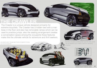 Local Motors entry by Chezhian Natarajan, The Crawler