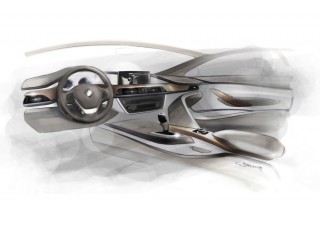 2012 BMW 3 Series Design Sketches Interiors