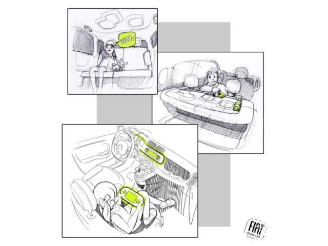 Fiat Nuova Panda Design Story : Fun for children too!