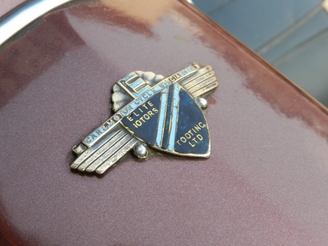 1954 BSA C11G : Workshop Badge
