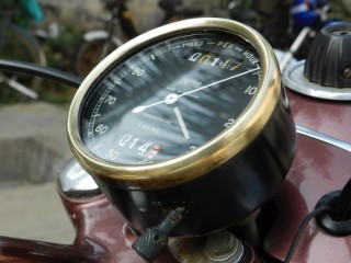 1954 BSA C11G :Smiths Meter