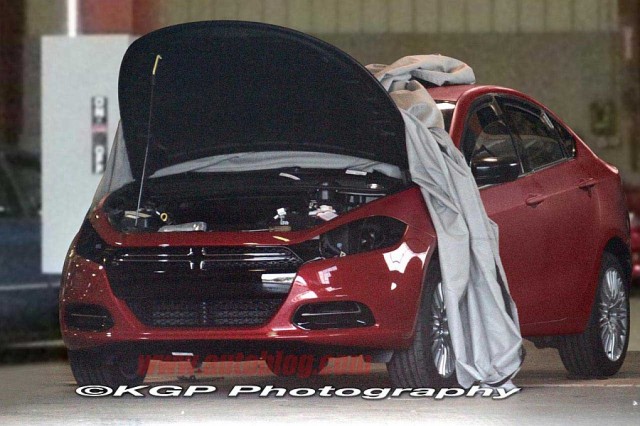 2013 Dodge Hornet , Fiat Linea Spy Shots