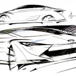 Toyota FT-86 I Concept Design Sketches