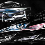 Toyota FT-86 I Concept Design Sketches