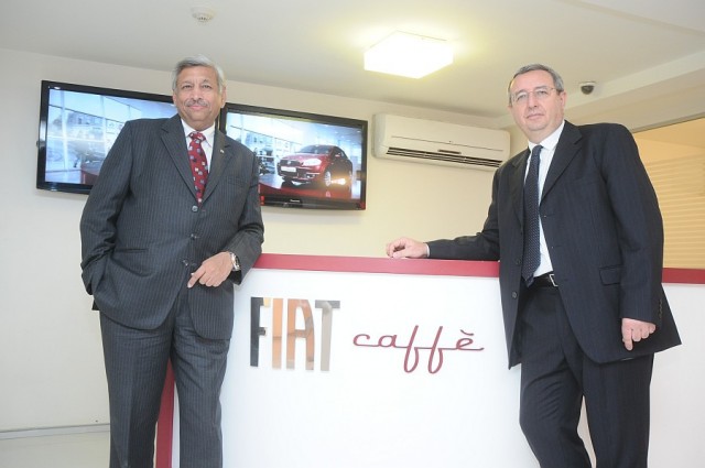 Mr. Rajeev Kapoor, President & CEO FIAT India Automobiles Ltd at FIAT Caffe