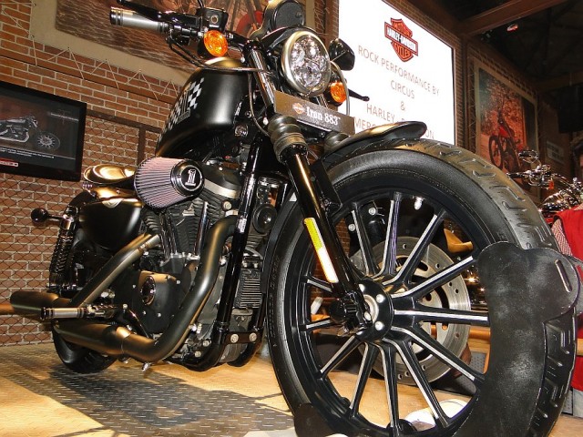 Harley Davidson Iron 883 at the 11th Auto Expo 2012 : Front