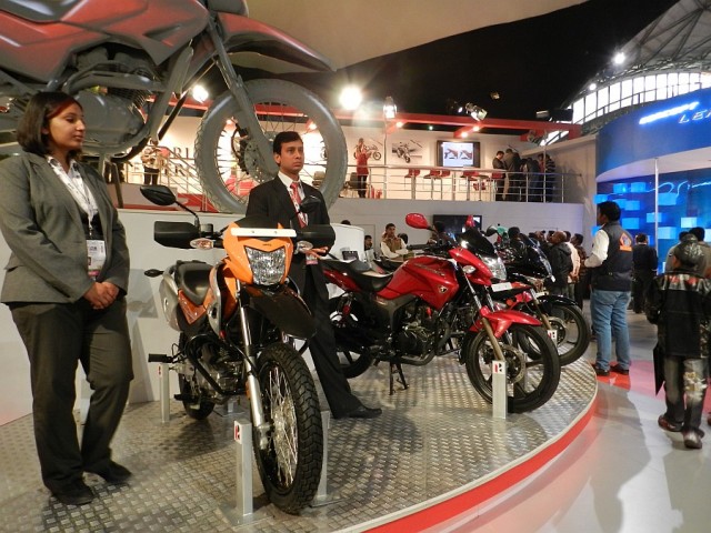 Hero MotoCorp at the 11th Auto Expo 2012 : Impressive Lineup