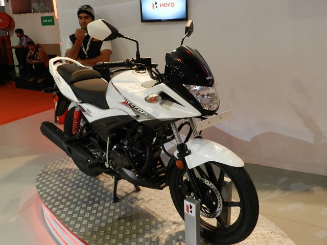 Hero MotoCorp Ignitor at the 11th Auto Expo 2012