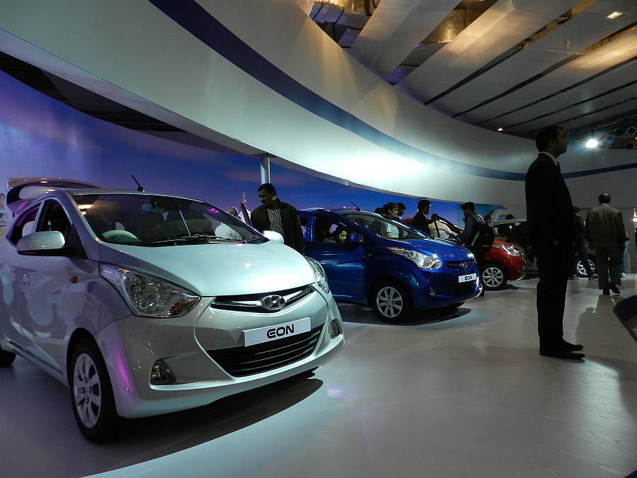 Hyundai Eon at the 11th Auto Expo 2012