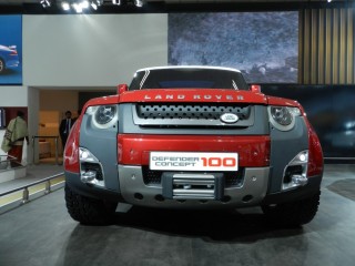 Land Rover Defender Concept 100 at the 11th Auto Expo 2012 : The Brute
