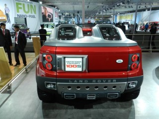 Land Rover Defender Concept 100 S at the 11th Auto Expo 2012 : Rear
