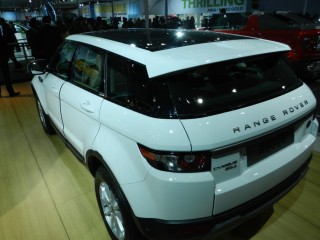 Land Rover Evoque at 11th Auto Expo 2012