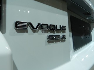 Land Rover Evoque at 11th Auto Expo 2012 : Badge