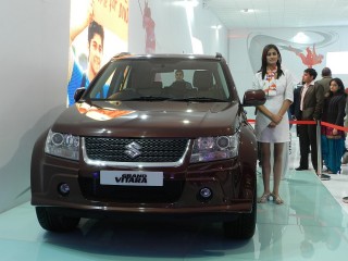Suzuki Grand Vitara at the 11th Auto Expo 2012 : Front