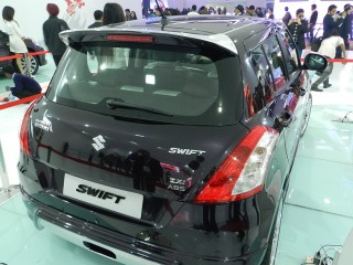 Maruti Suzuki Swift at the 11th Auto Expo 2012, Rear