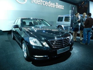 Mercedes-Benz E-Class at the 11th Auto Expo
