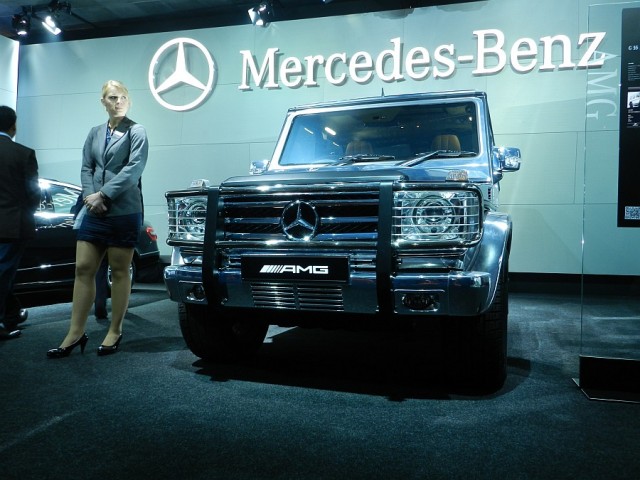 Mercedes-Benz G55 AMG at the 11th Auto Expo