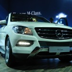 Mercedes-Benz New M-Class at the 11th Auto Expo: Front 3/4