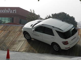 Mercedes-Benz New M-Class at the 11th Auto Expo: Stardrive Experience
