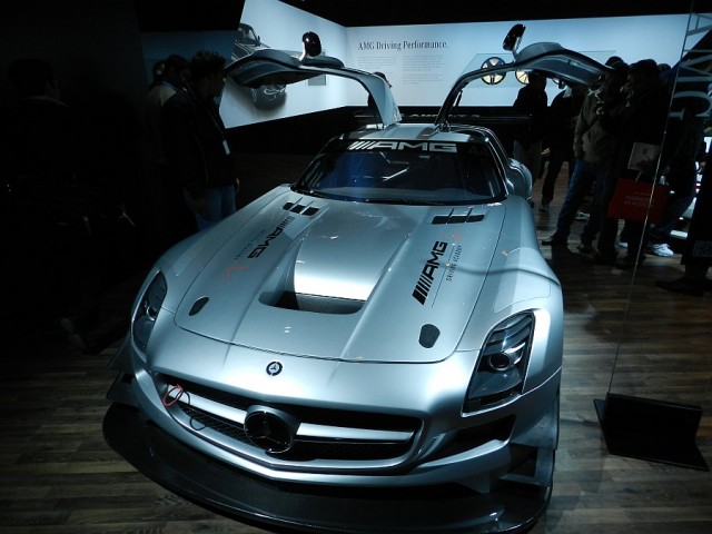 Mercedes-Benz SLS AMG GT3 at the 11th Auto Expo: Performance Driving Academy