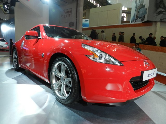 Nissan 370Z at the Auto Expo 2012