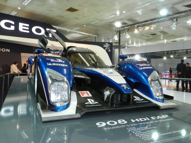 Peugeot 908 HDi FAP at the 11th Auto Expo 2012
