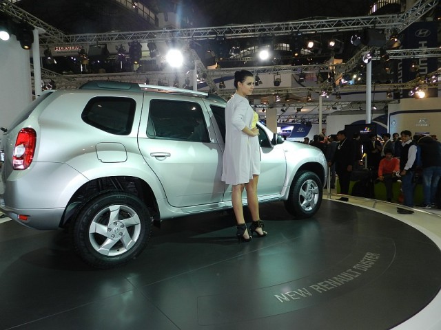 Renault Duster at the 11th Auto Expo  : Rear 3/4 View
