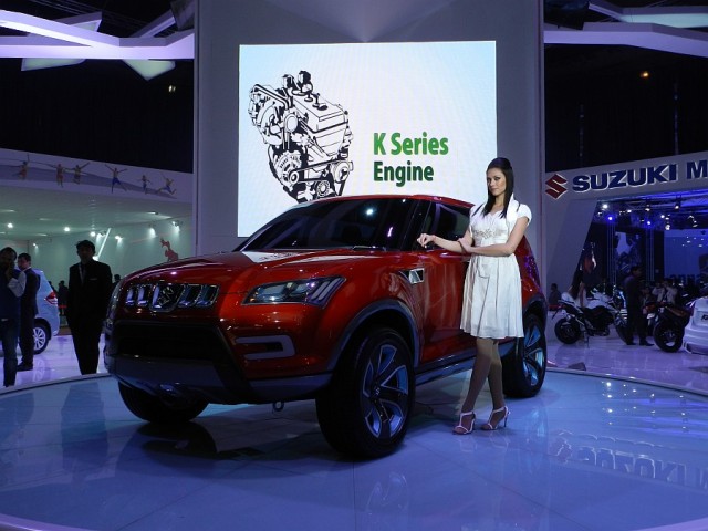Suzuki XA-α at the 11th Auto Expo 2012