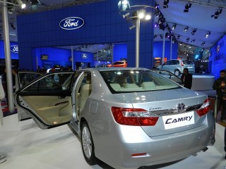 Toyota JDM Camry  at the 11th Auto Expo 2012  Rear 