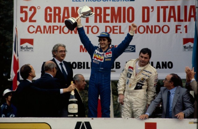1981 - Monza (Italy) - Formula One - Italian Grand Prix d'Italie: Alain Prost winner.