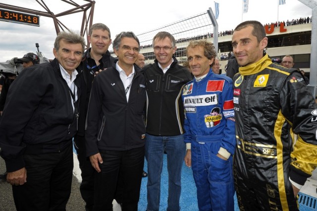 Renault's new brand ambassador : Alain "The Professor" Prost 