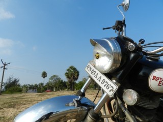 Royal Enfield Bullet Electra Up Close