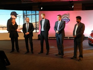 Senior Management Volvo Sweden at the unveiling of the D3 variants of S60 XC60 S80