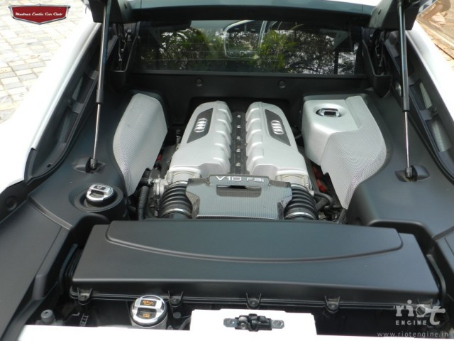 Audi R8 V10 Madras Exotic Car Club Launch 07