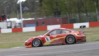 #9 Exim Bank China Team Porsche 911 GT3 RS  : 2012 FIA GT1 World Championship : Zolder, Belgium