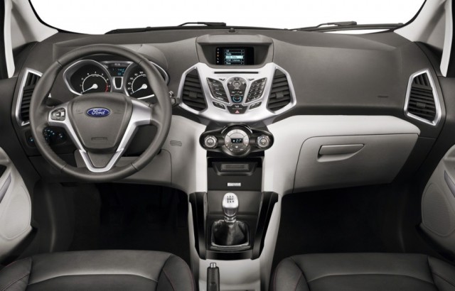 Ford Ecosport Production Version Coming To India : Interior