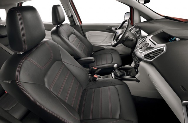 Ford Ecosport Production Version Coming To India : Interior Front seats