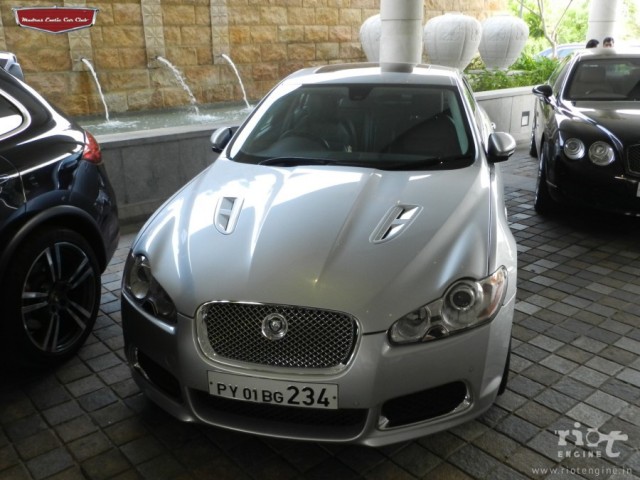 Jaguar XFR Madras Exotic Car Club Launch 03