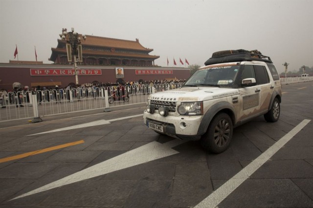 Land Rover Journey Of Discovery ends in  Beijing