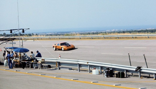 1976 Diesel record run with the Mercedes-Benz C 111-II D in Nardo, Italy
