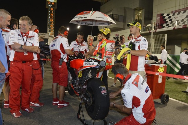 2012 MotoGP : Commercial Grand Prix of Qatar, Mick Doohan, Jeremy Burgess, Valentino Rossi 