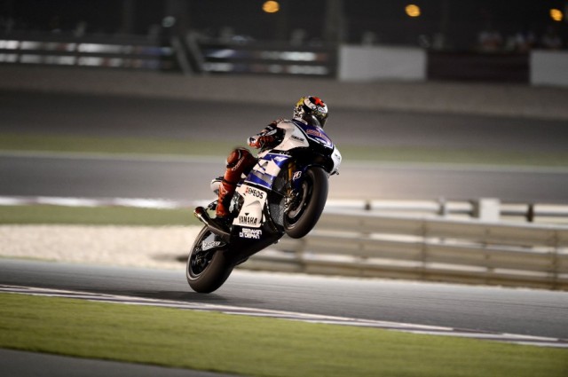 MotoGP, Jorge Lorenzo Yamaha Factory Racing Qatar GP Free Practice 02