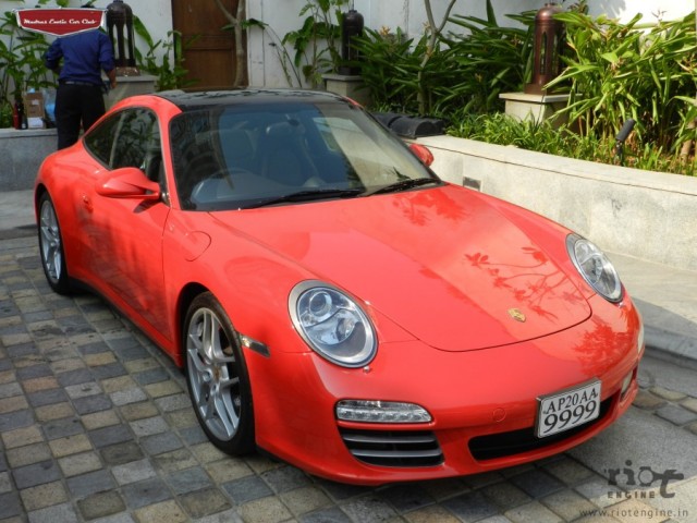Porsche 911 Targa 4s Madras Exotic Car Club Launch 04