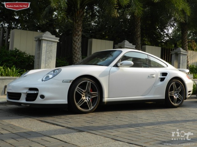 Porsche 911 turbo Madras Exotic Car Club Launch 01