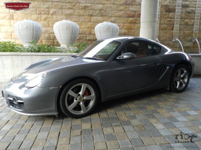 Porsche Cayman S Madras Exotic Car Club Launch 03